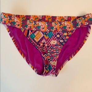 Floral zebra Aztec pattern bikini